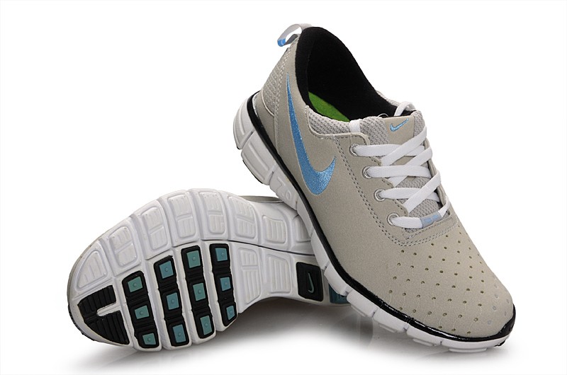 Nike Free 7.0 V3 Womens Running Shoes Grey Blue Black - Click Image to Close